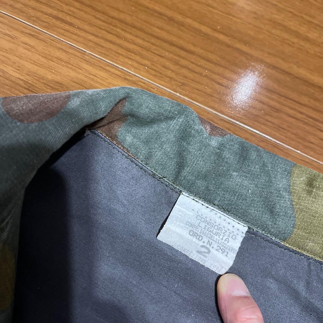 イタリア軍 ミメティコ迷彩 ブルゾン 80s 実物 サンマルコカモ系 サイズ2