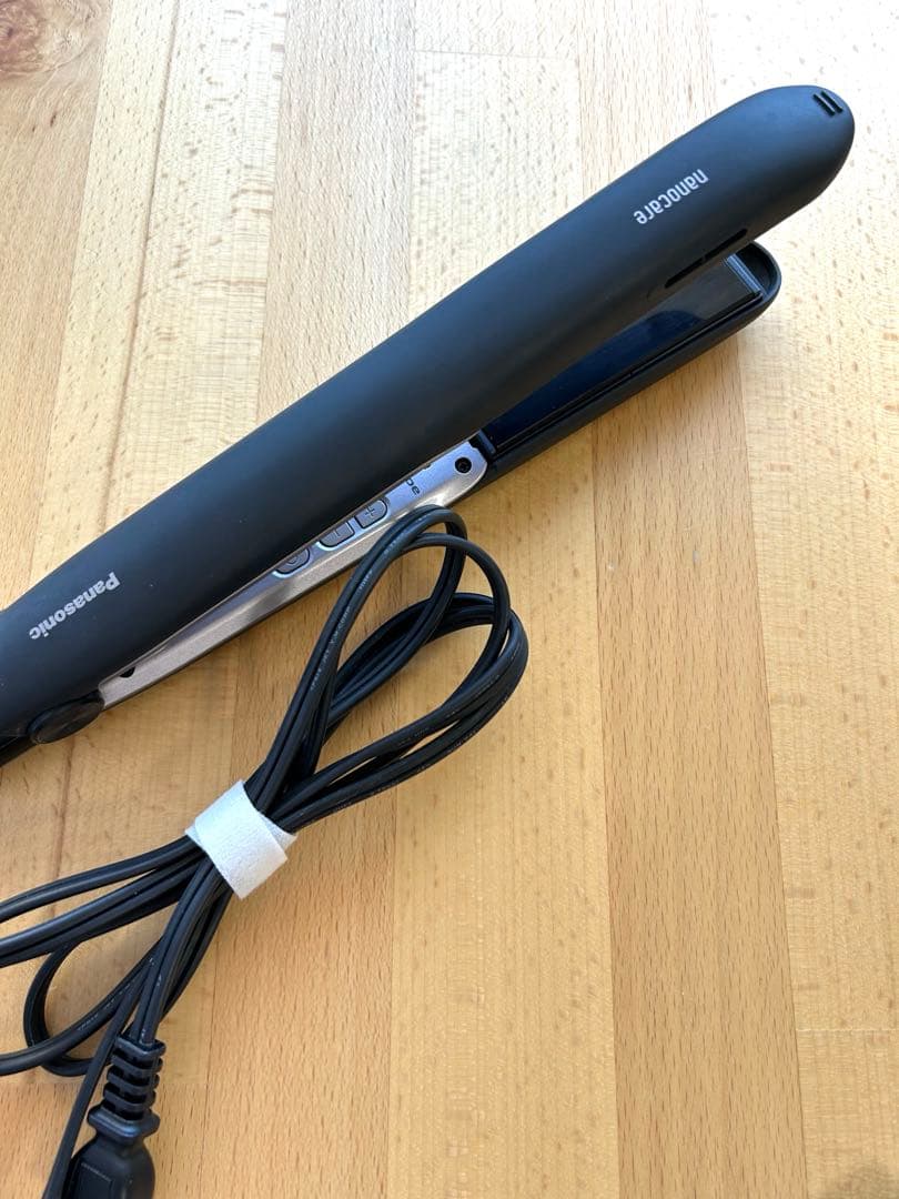 Panasonic nanocare ストレートヘアアイロン ブラック