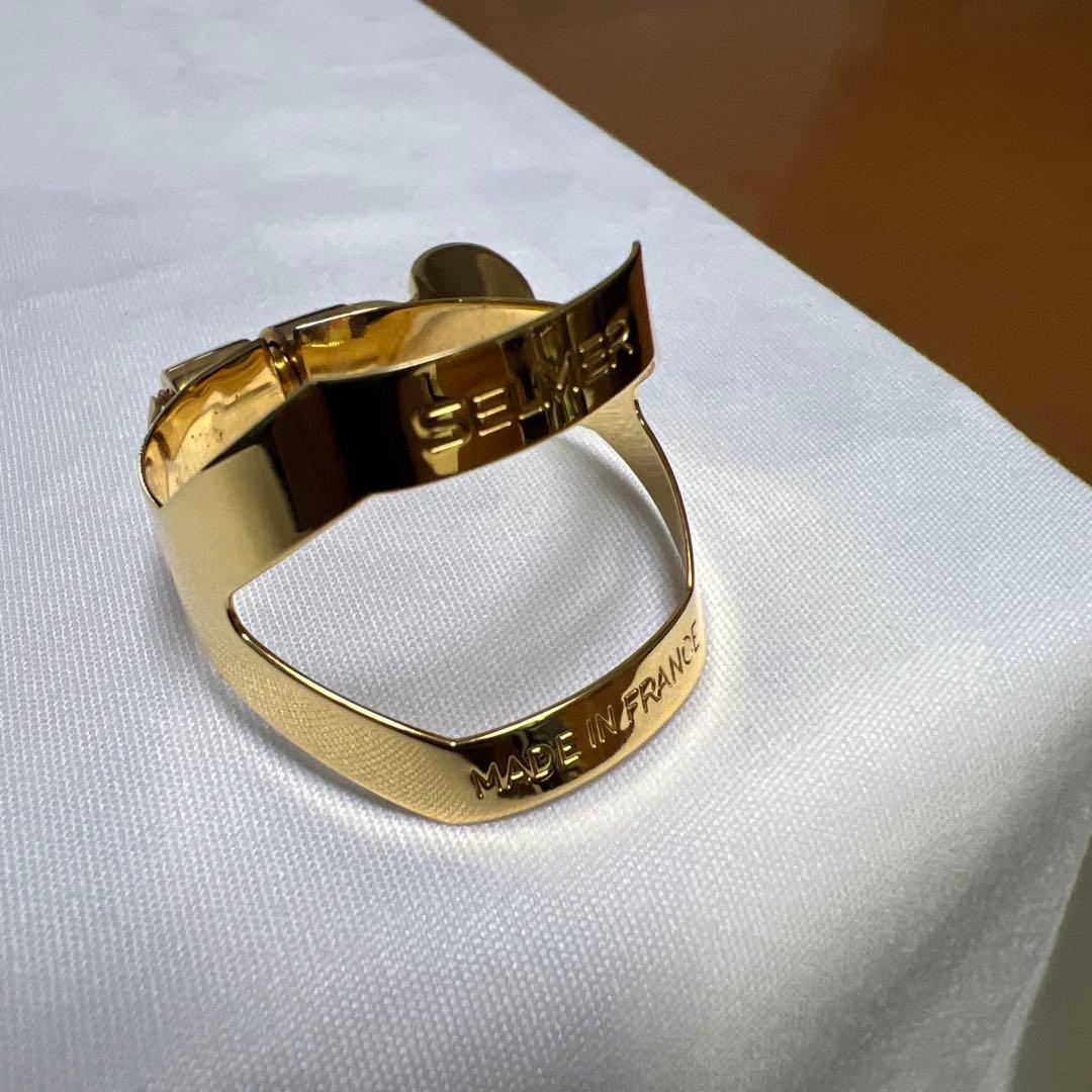 セルマー純正リガチャーGP 野中貿易　アルトサックス用　ほぼ新品