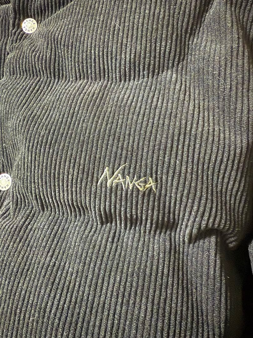 NANGA ナンガ CORDUROY DOWN JACKET Mサイズ