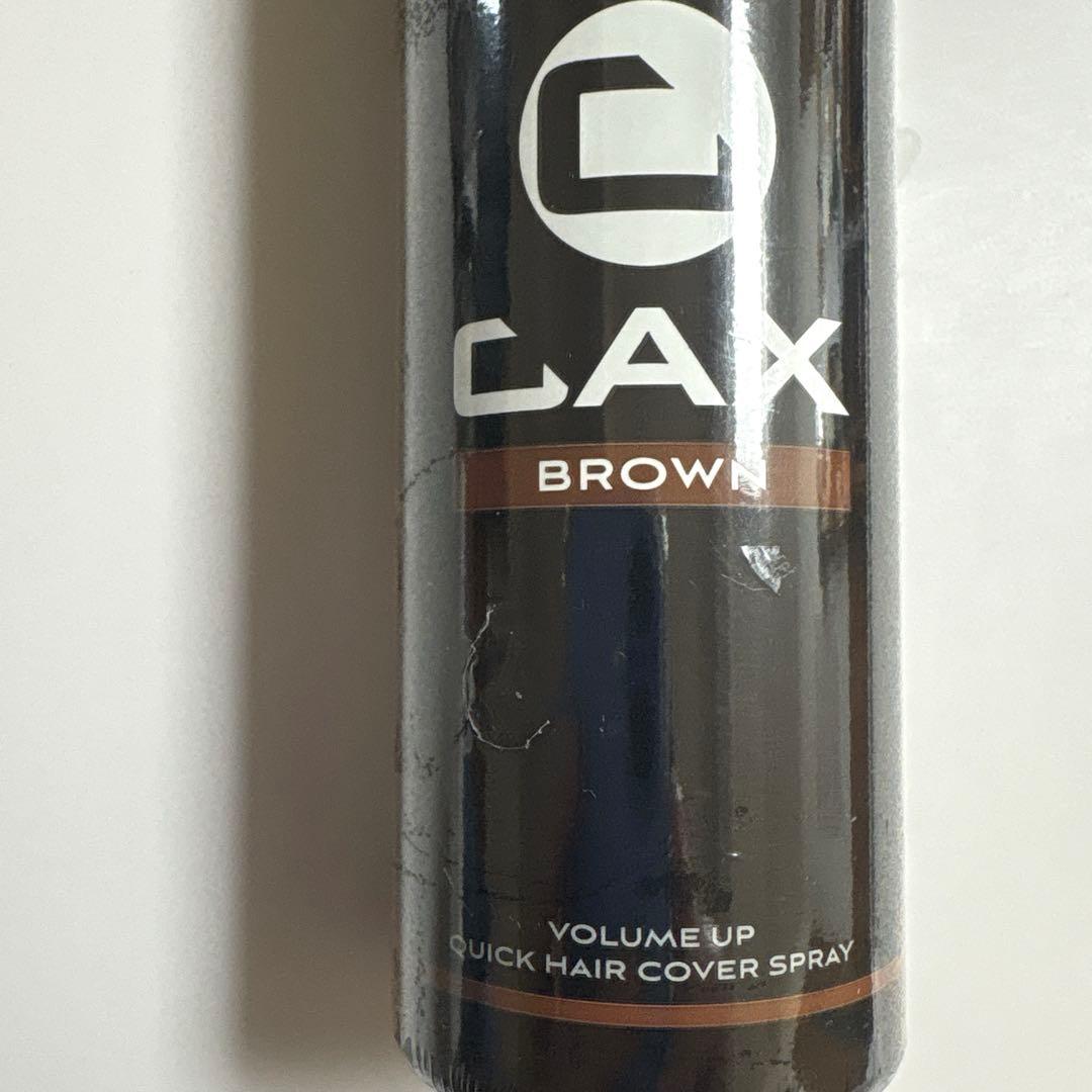 CAX ブラウン ヘアカバー スプレー 50g白髪 薄毛 5本セット