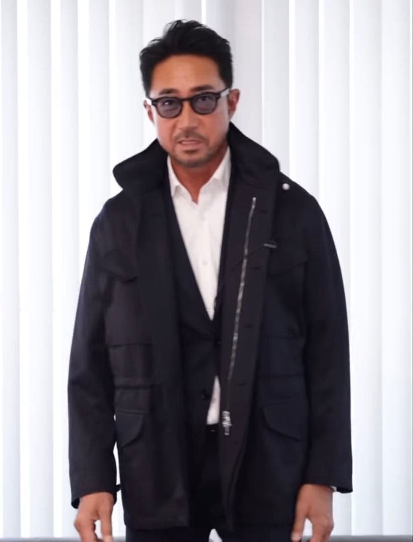 ポールスチュアート　ネイビー　M65 フィールドジャケット