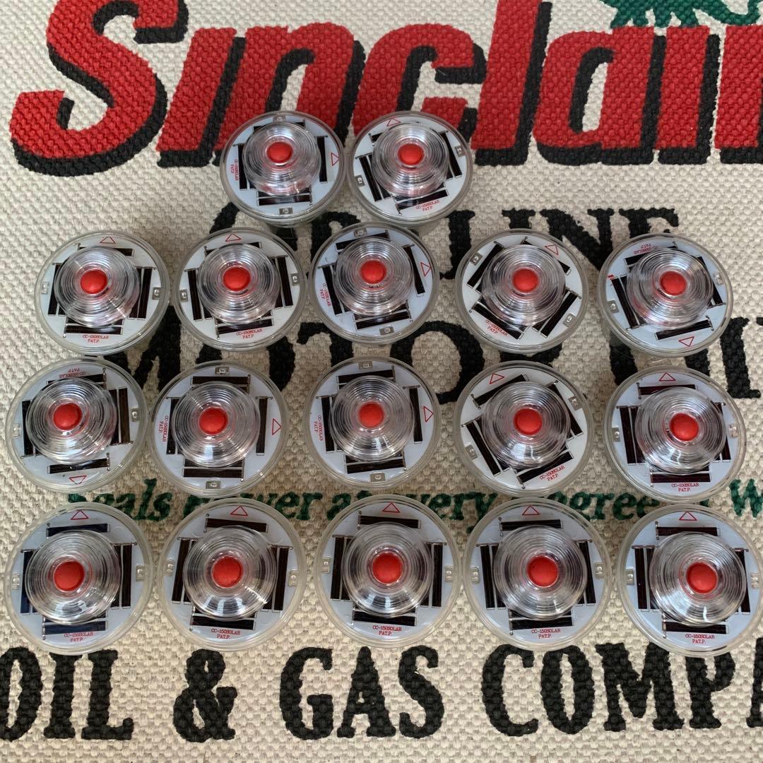 ソーラースマートマーカー（中古）17個セット　点滅灯　工事灯