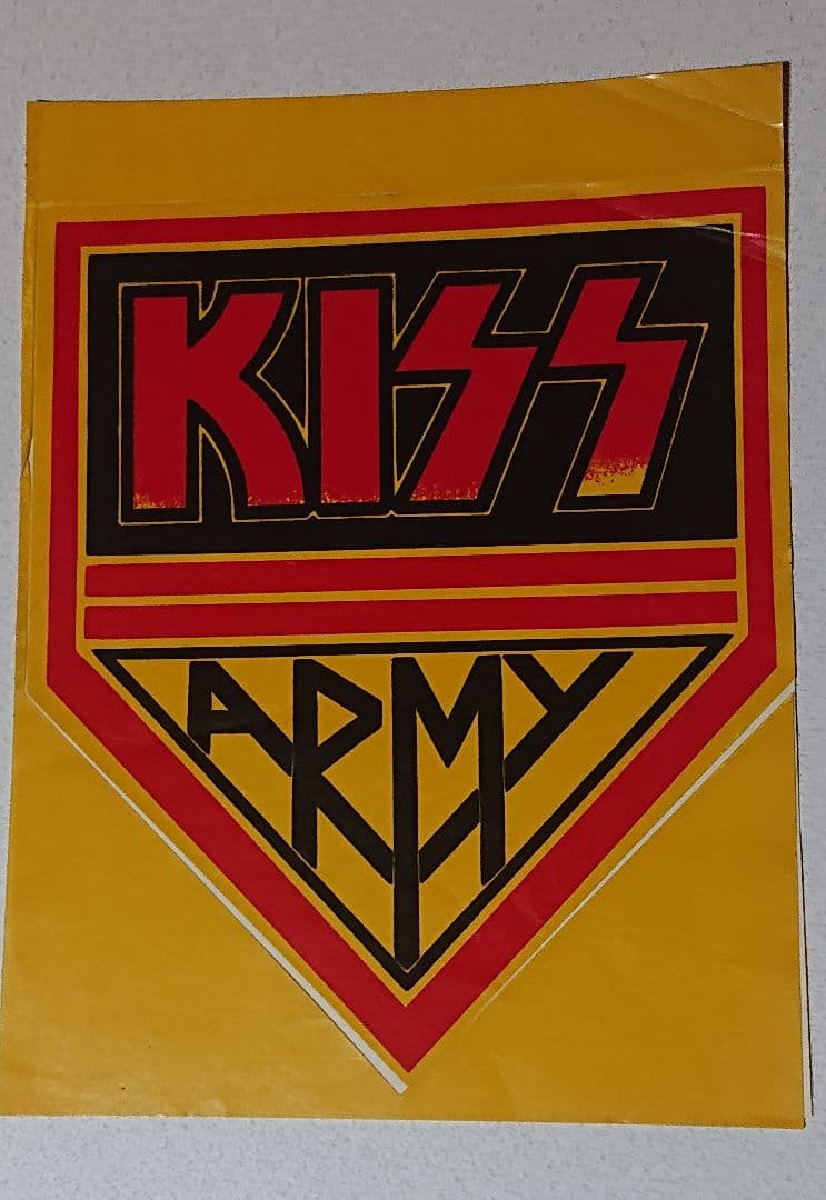 G*e様 KISS　LPレコード　アルバム帯7枚　シール3枚　(匿名配送)