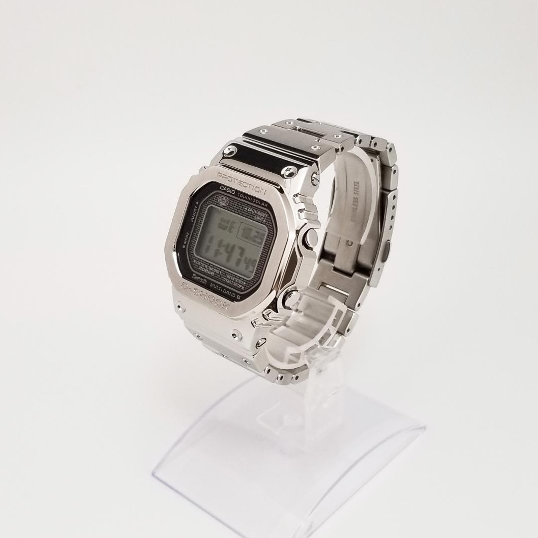 美品 カシオ G-SHOCK フルメタル ソーラー GMW-B5000D-1JF