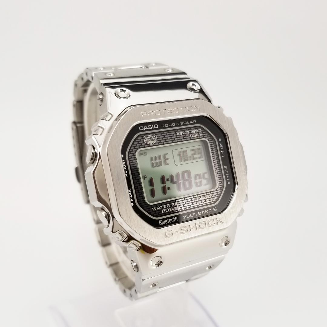 美品 カシオ G-SHOCK フルメタル ソーラー GMW-B5000D-1JF