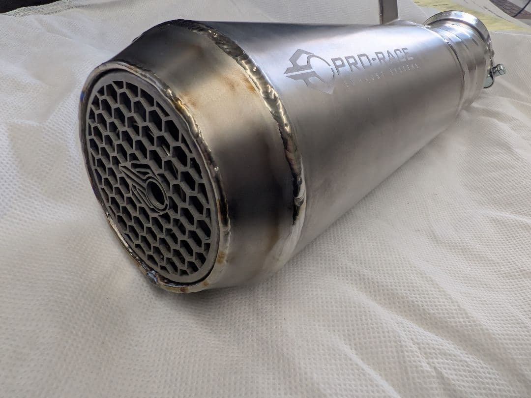 PRO-RACE S1000RR R 21-23 スリップオン マフラー チタン