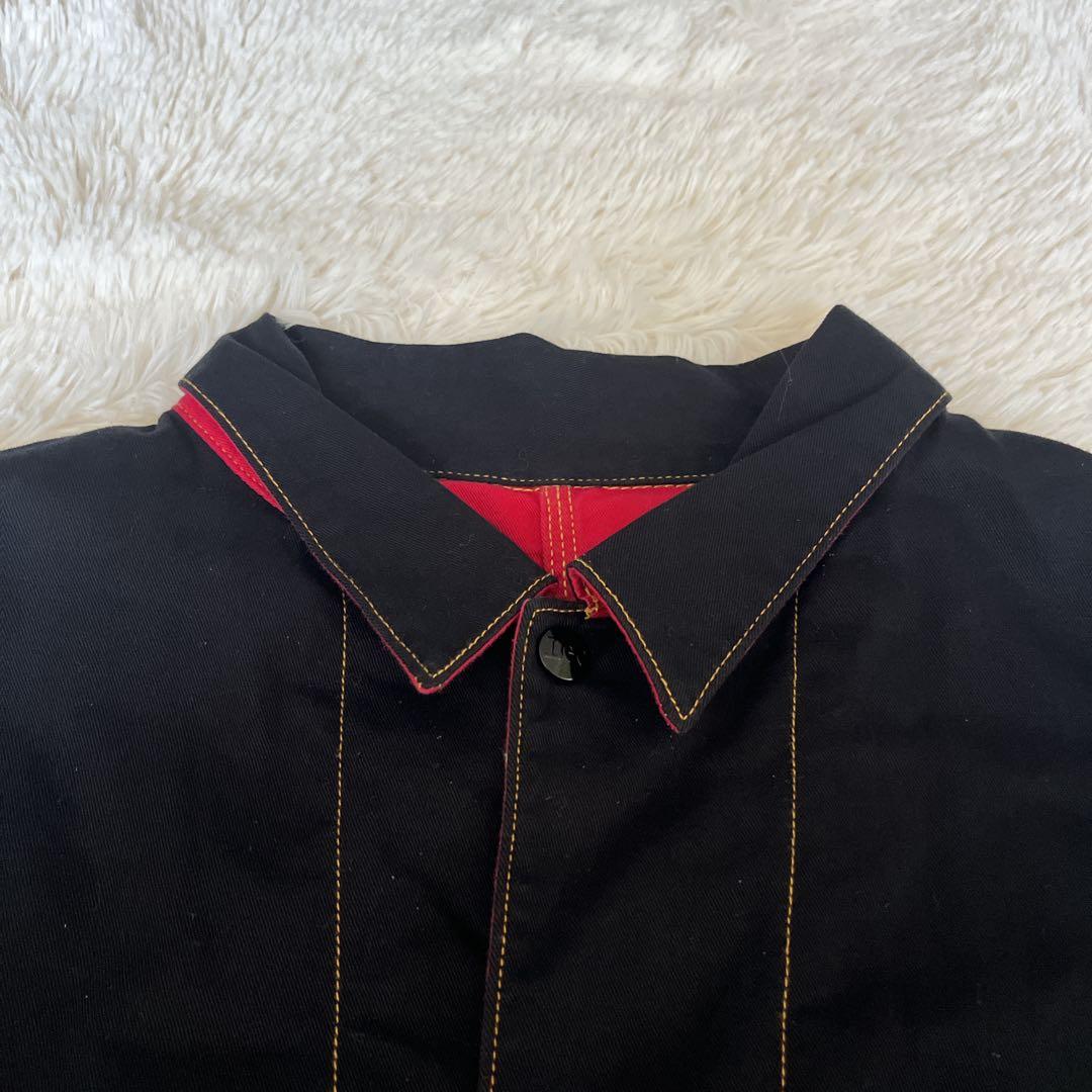 ChahChah×TENBOX×Lee/リバーシブルカバーオール/赤黒 10匣