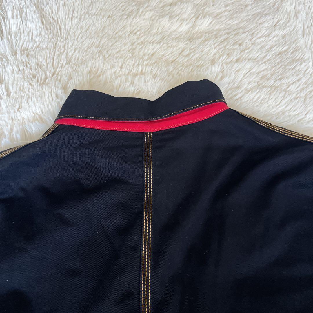 ChahChah×TENBOX×Lee/リバーシブルカバーオール/赤黒 10匣