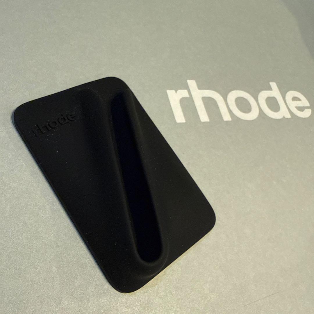 【新品未使用】rhode MagSafeスナップオンリップケース ブラック