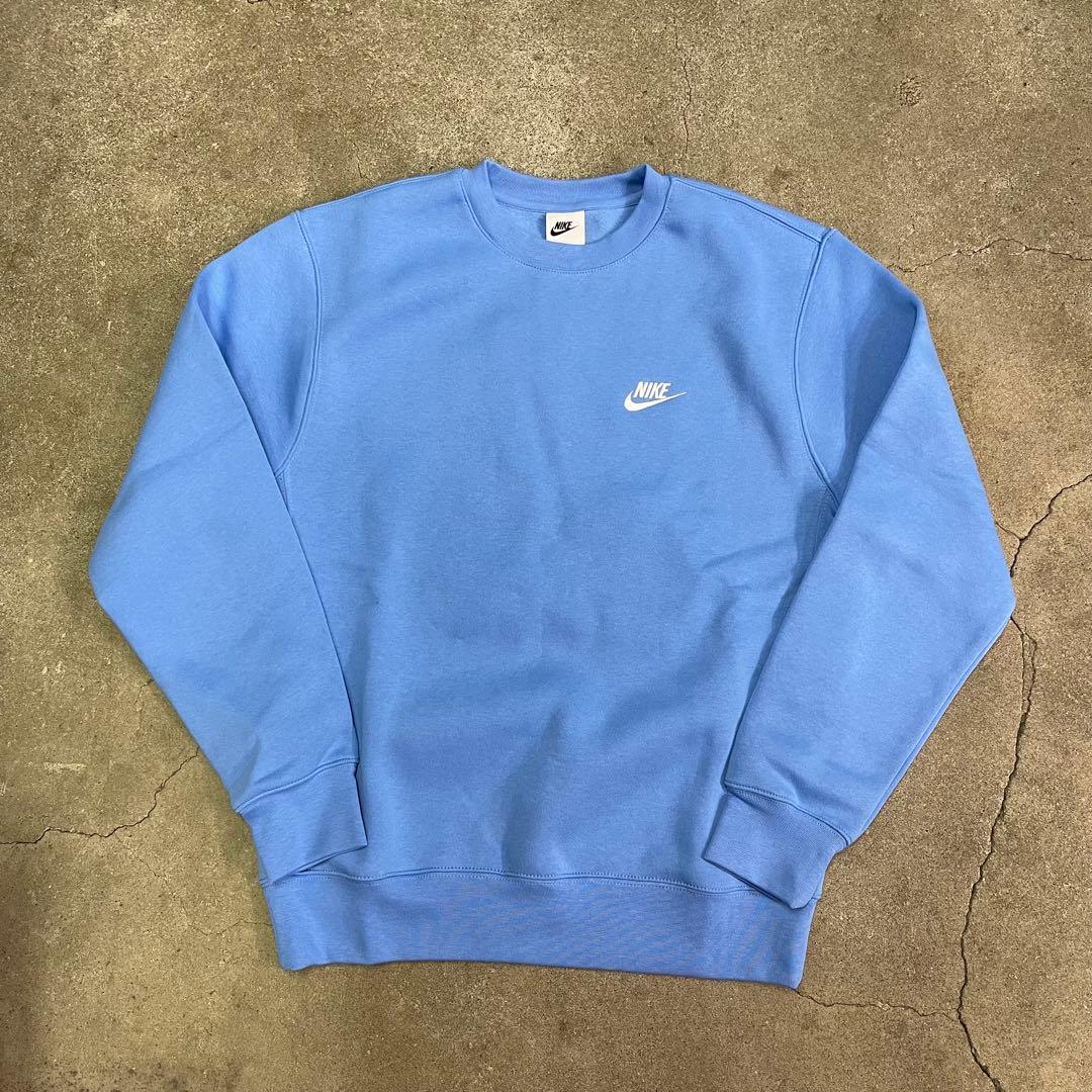 ナイキ スウェット セットアップ 水色 M