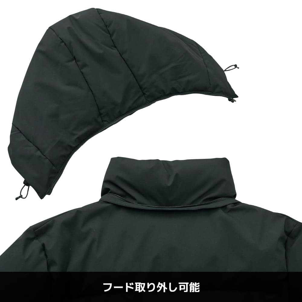 エックスシェルター断熱αプレミアムギガパフダウンコート ダークグリーン 3L