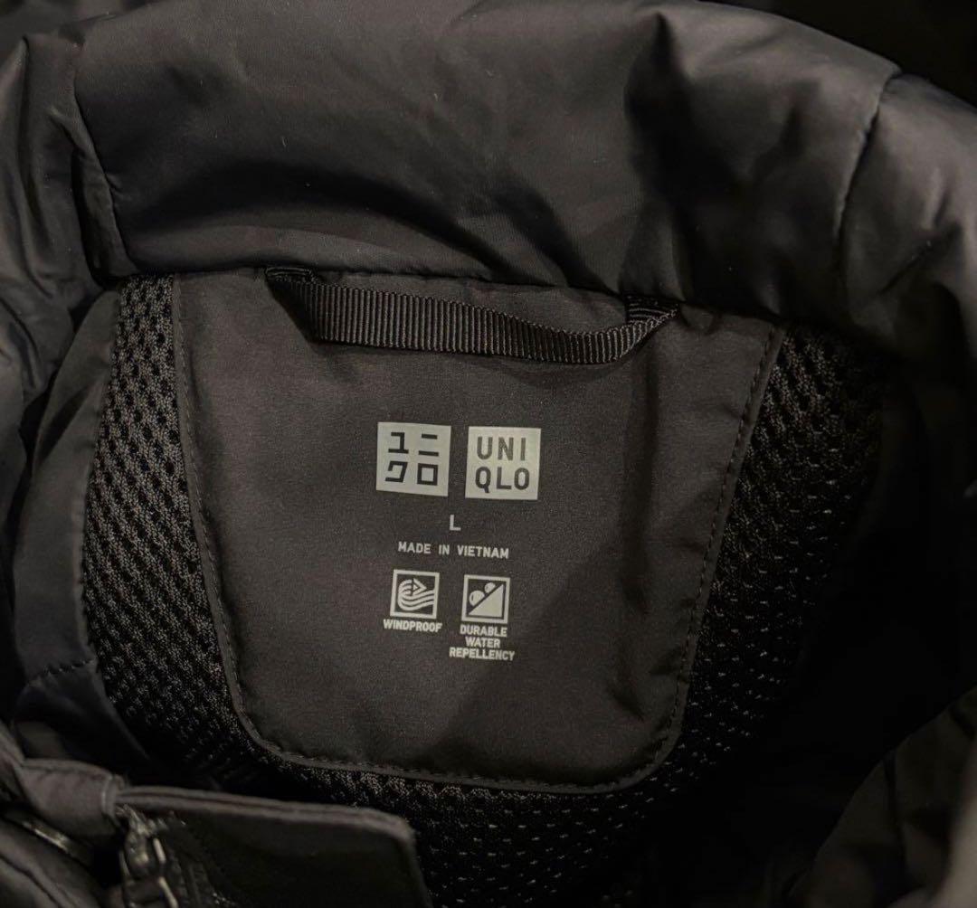 2025年新作　UNIQLO ハイブリッドダウンパーカ　 ブラック　L