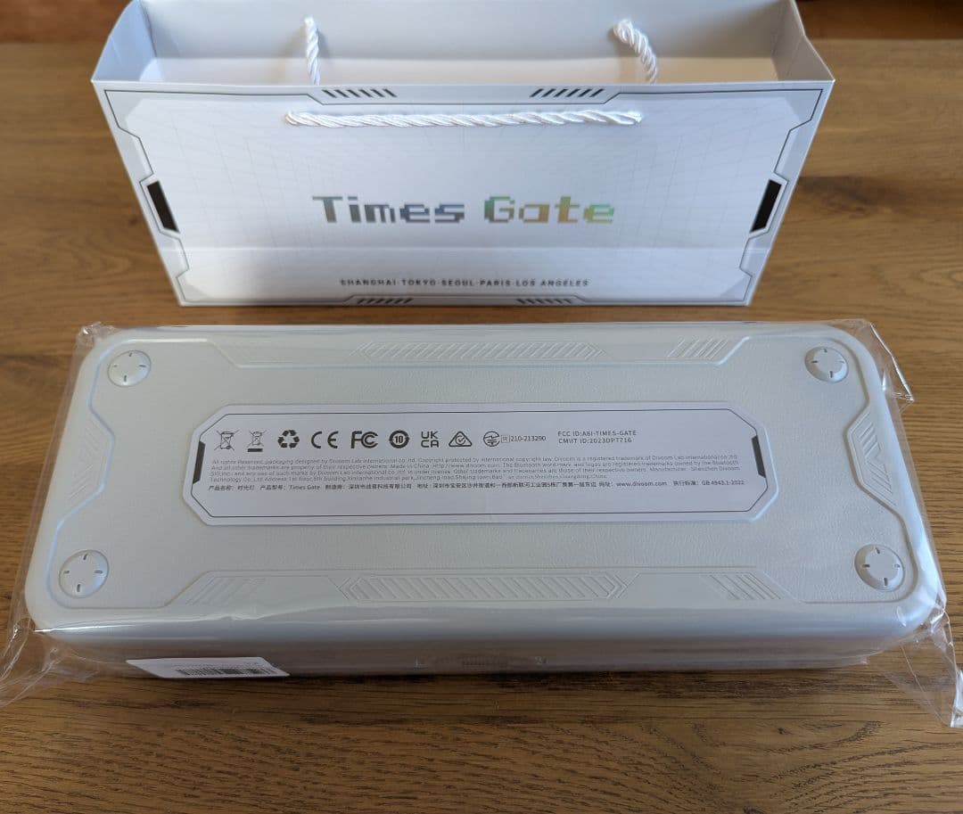 【未開封】Divoom Times Gate 置き時計 デジタル ピクセルアート