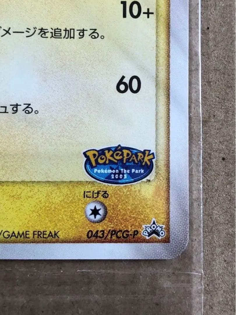 ポケパークのピカチュウ PROMO 043/PCG-P 未開封　高騰中