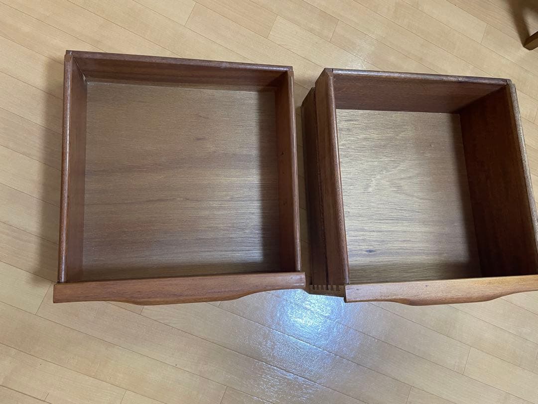 北欧ヴィンテージ　2段チェスト家具