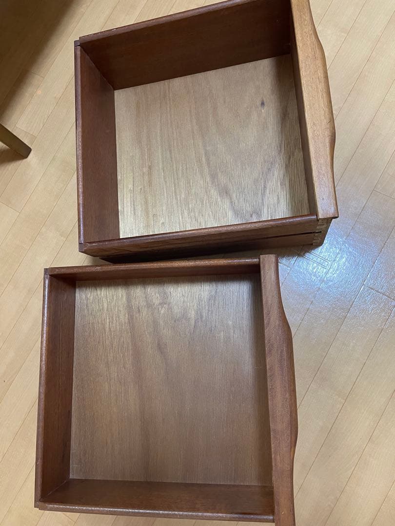 北欧ヴィンテージ　2段チェスト家具