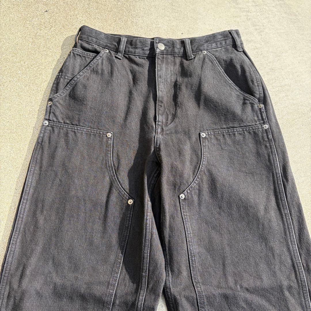 【希少✨】FREE MAX Hyoma ダブルニー ジーンズ バギーデニム