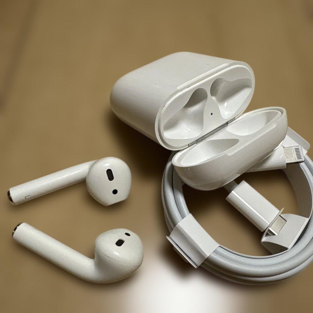 【Apple純正品】 AirPods2 ワイヤレスイヤホン エアポッズ