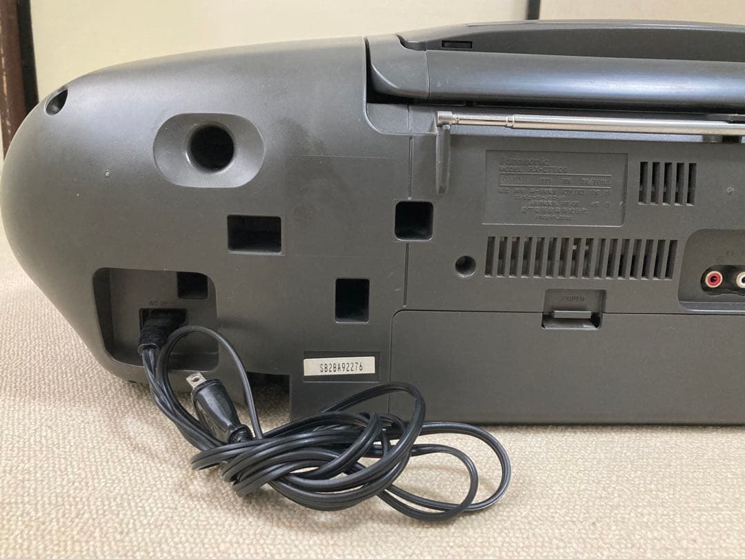 パナソニック RX-DT909 バブカセ コブラトップ CDラジカセ
