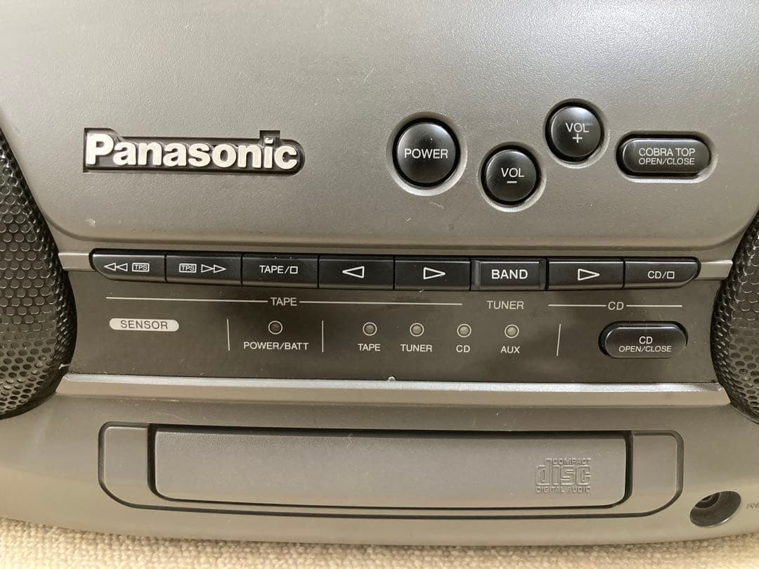 パナソニック RX-DT909 バブカセ コブラトップ CDラジカセ