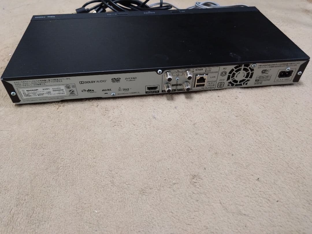シャープ ブルーレイレコーダー 2B-C10DW1