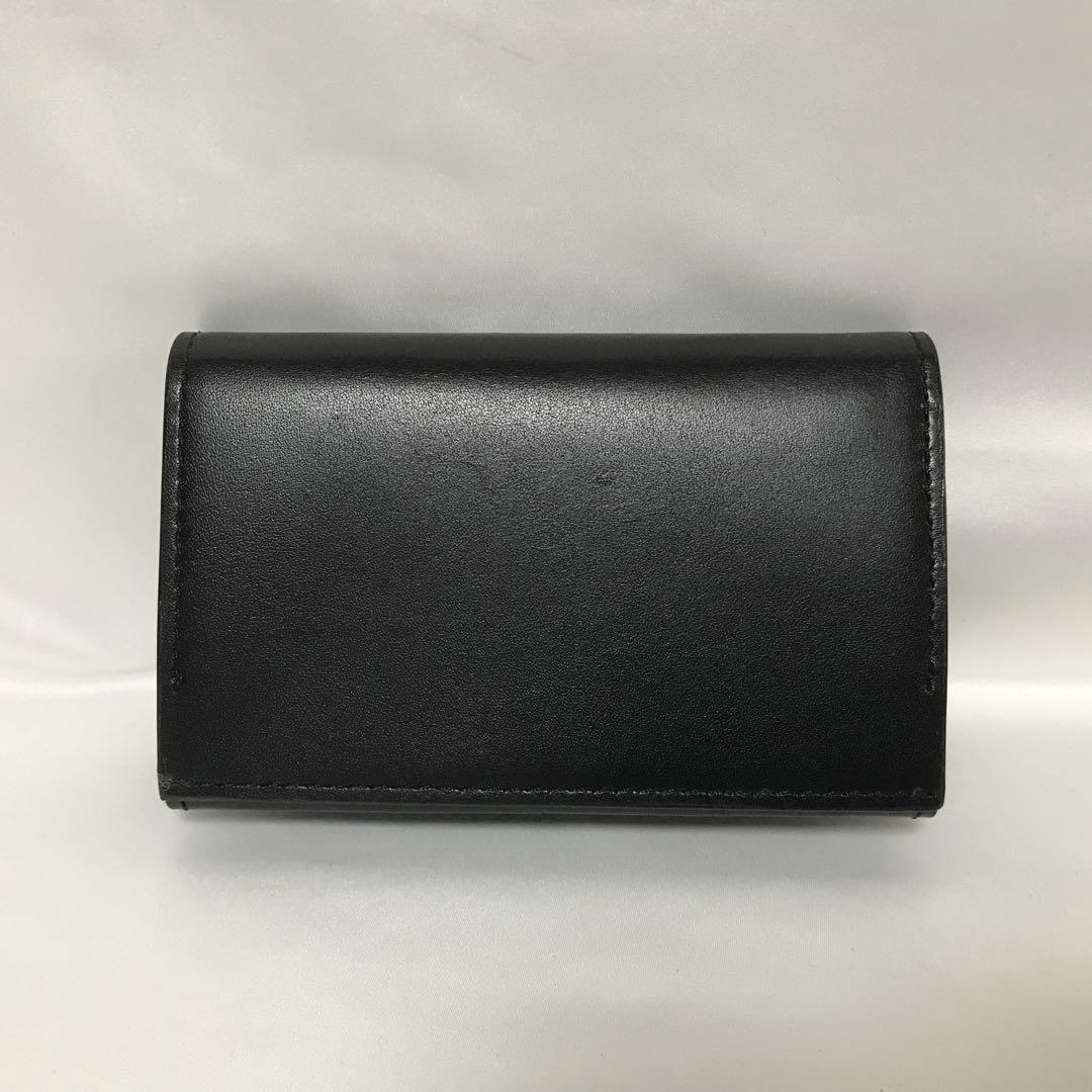 Paul Smith シグネチャーストライプ ティッピング 名刺入れ ブラック