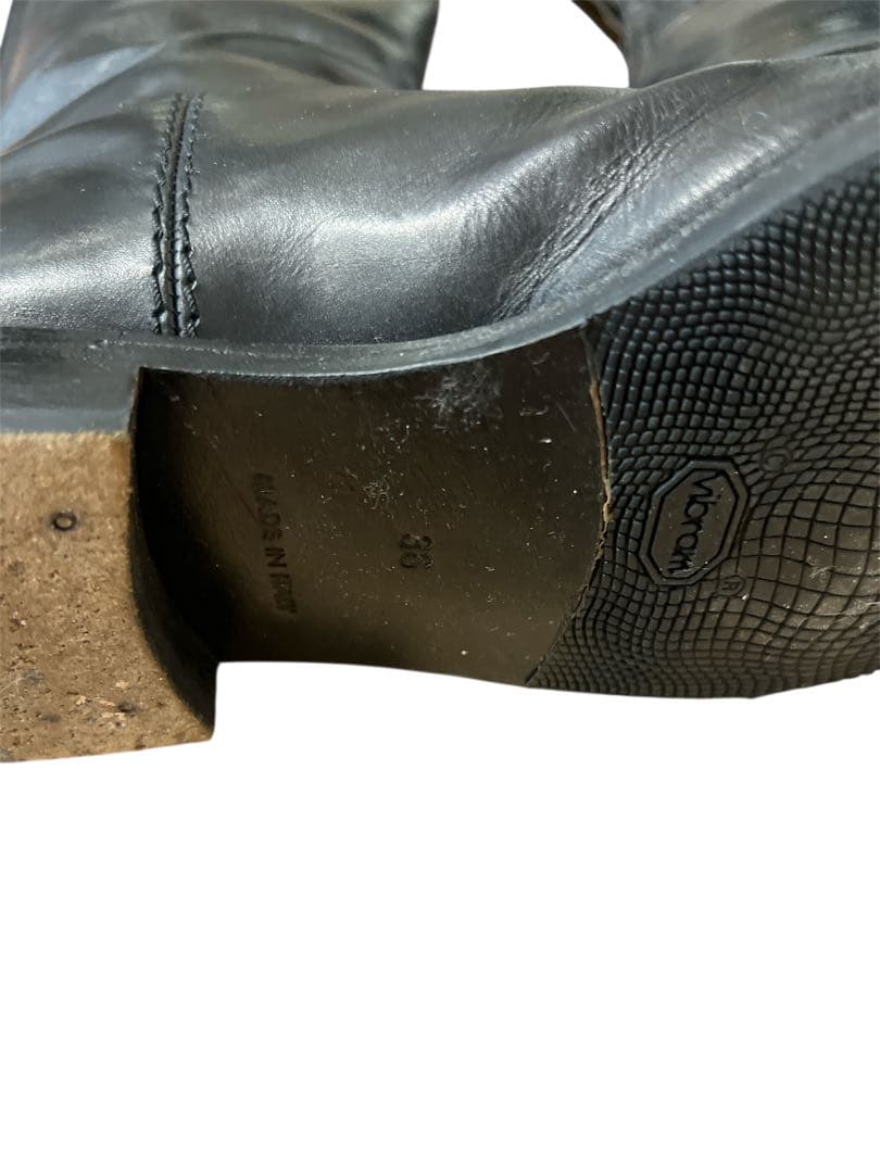 Jil sander レザー　ロングブーツ