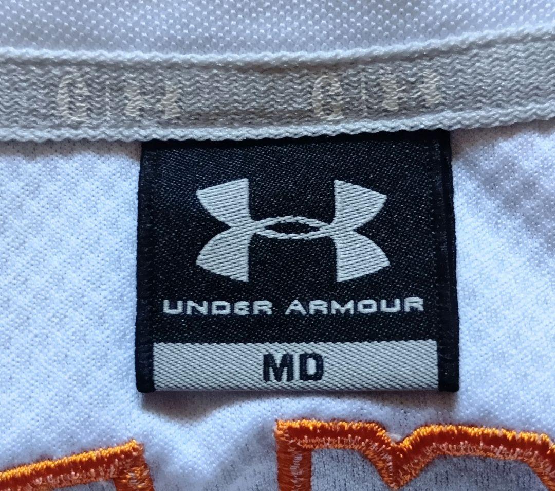 読売　巨人　ジャイアンツ　増田　ホーム　ユニフォーム　アンダーアーマー　M