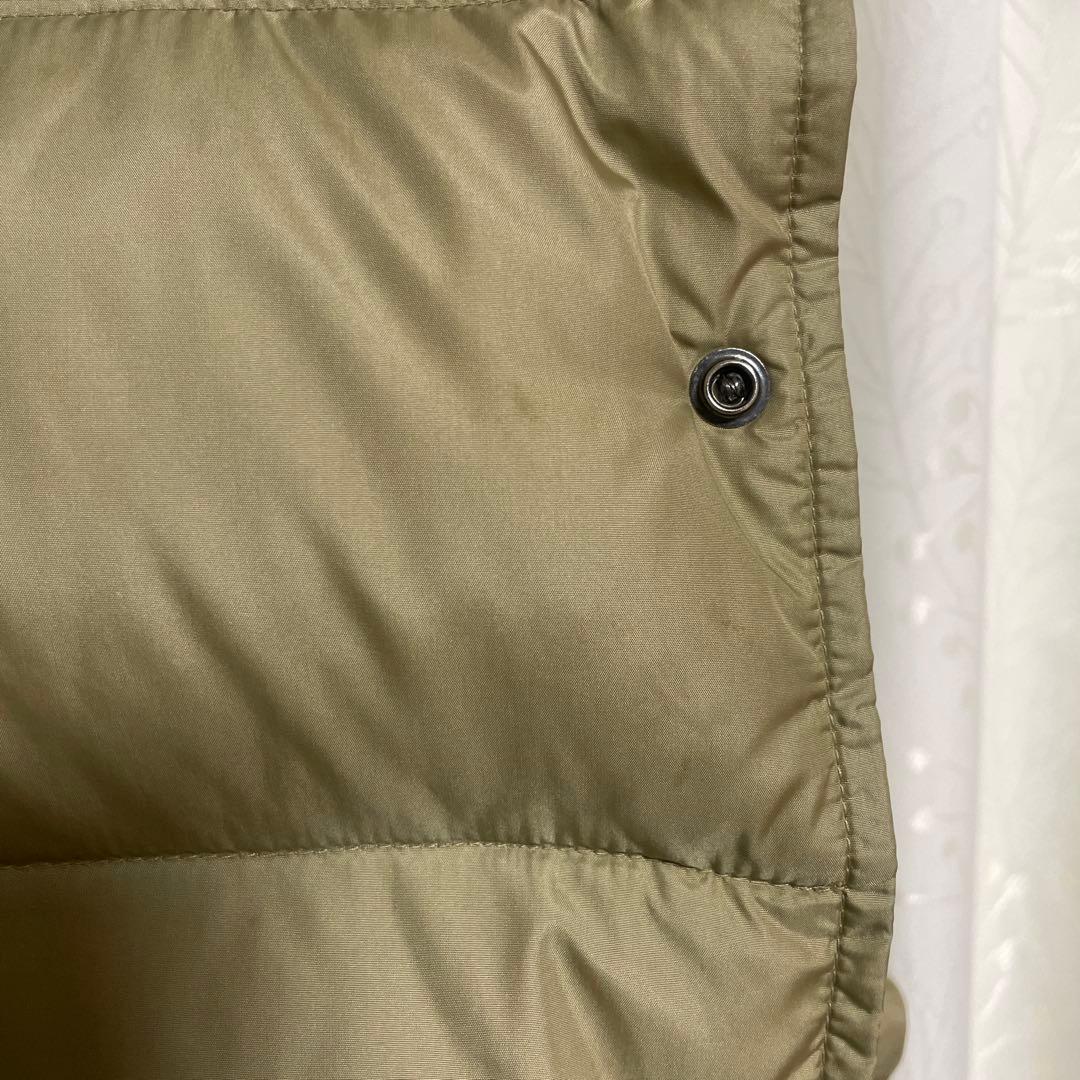 美品 90s L.L.Bean エルエルビーン ダウンベスト ベージュ S タン