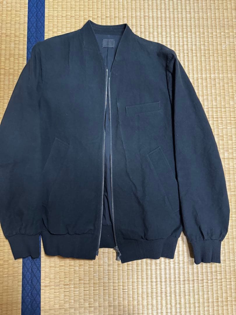 山内　リブ付き　ジップジャケット