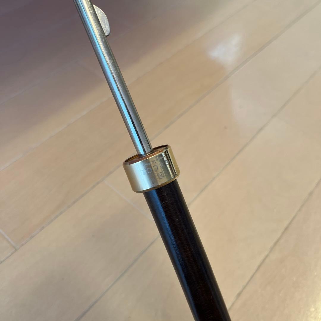 未使用品グッチGUCCI傘　長傘レイングッズ長靴GG柄GGモノグラム収納袋付き未