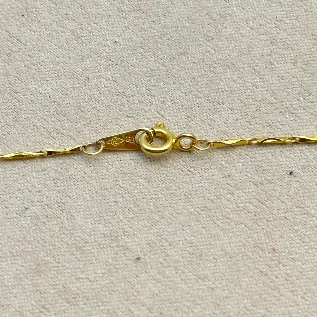 美品 ✨K18金ゴールド スネークチェーンネックレス 2.0G