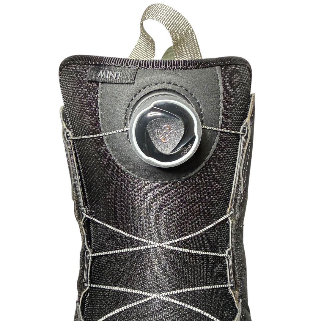 【美品】Burton MINT BOA スノーブーツ 24.5cm 黒