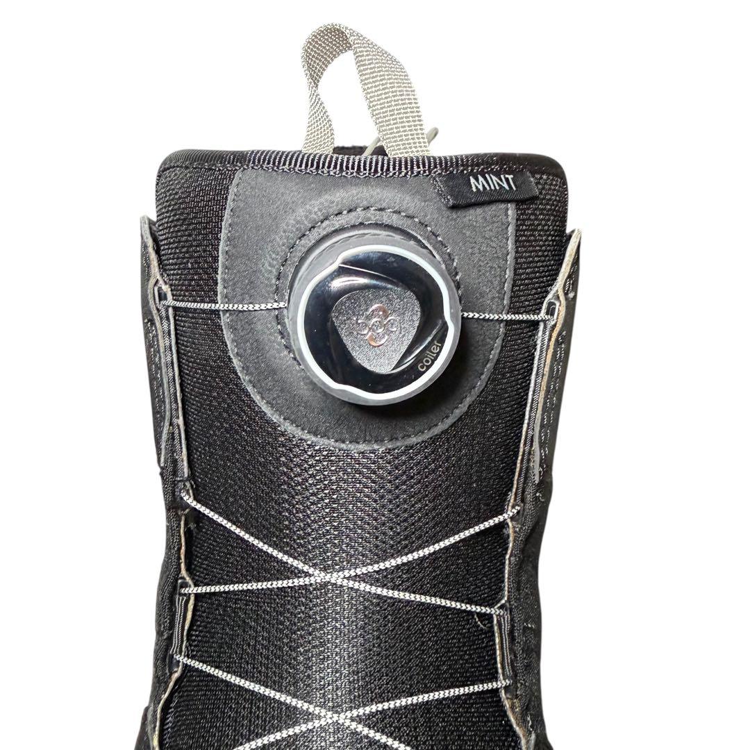 【美品】Burton MINT BOA スノーブーツ 24.5cm 黒