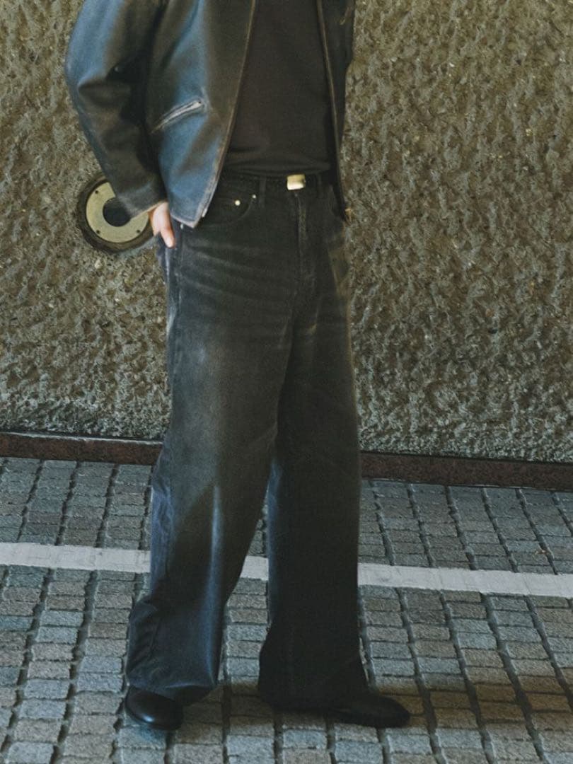 パンツ LIDNM SUNBURN AGED CORDUROY PANTS M