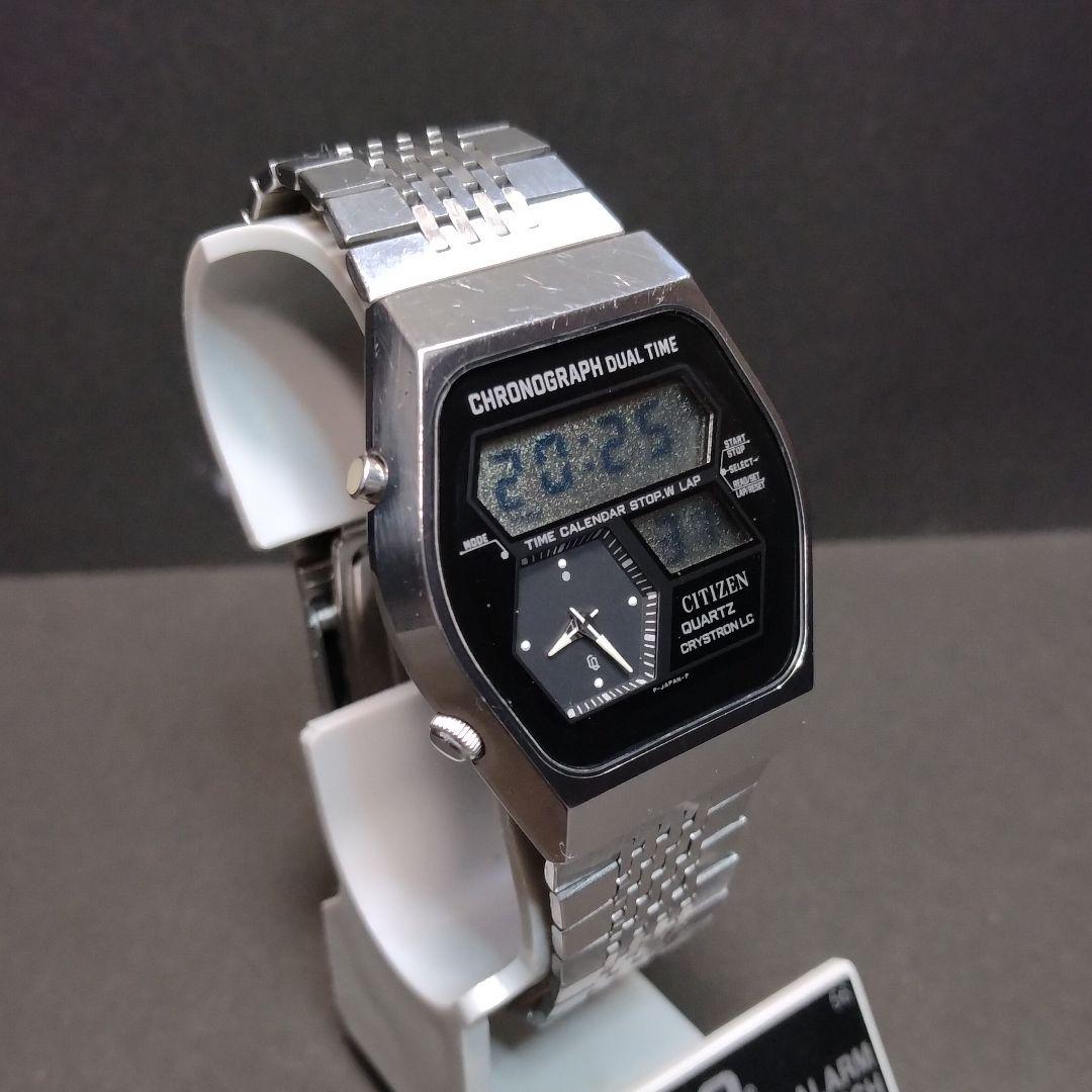 【良品！70's VTG】シチズン クォーツ デジアナ 1st model