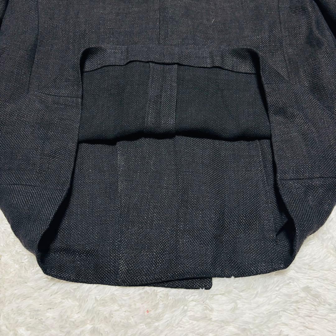 希少 90's ディオール テーラードジャケット ダブル リネン メタルボタン