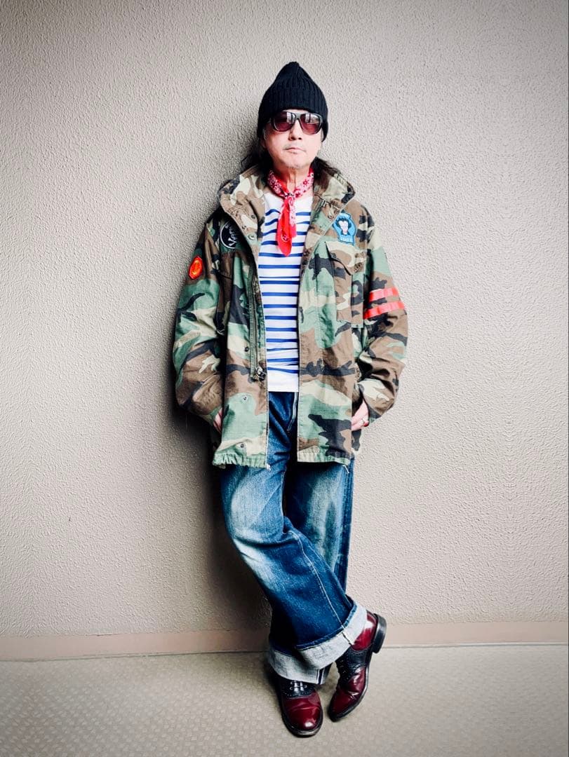 90s ALPHA INDUSTRIES M-65 改 SCOVILLジッパー