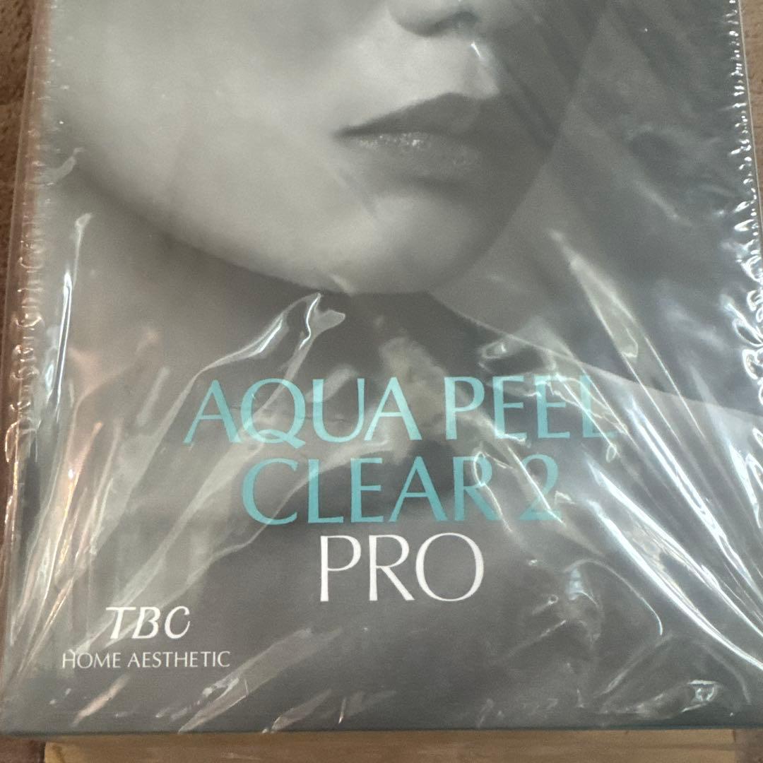 【新品未開封】Aqua Peel Clear 2 PRO TBC 美顔器
