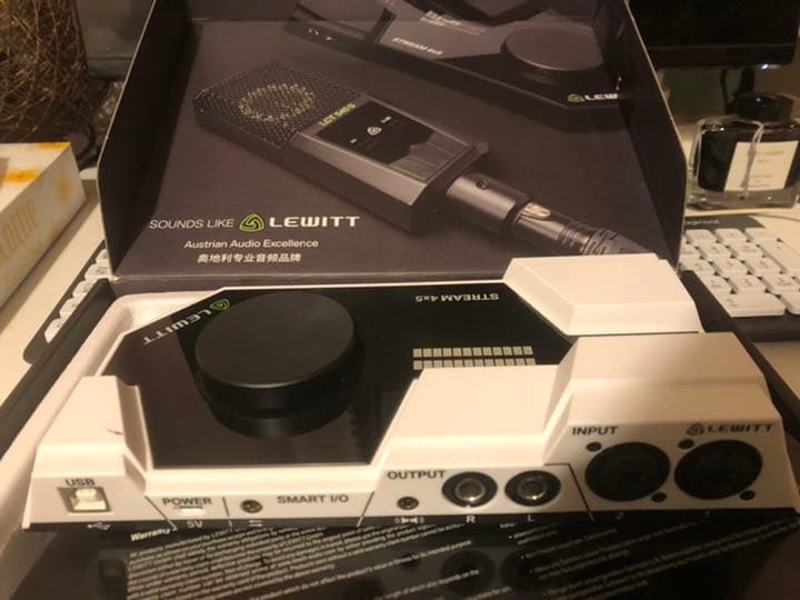 LEWITT オーディオインタフェース