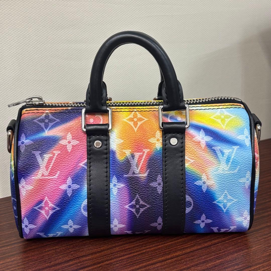 ルイヴィトン M80953 キーポルXS モノグラムサンセットミニボストンバッグ