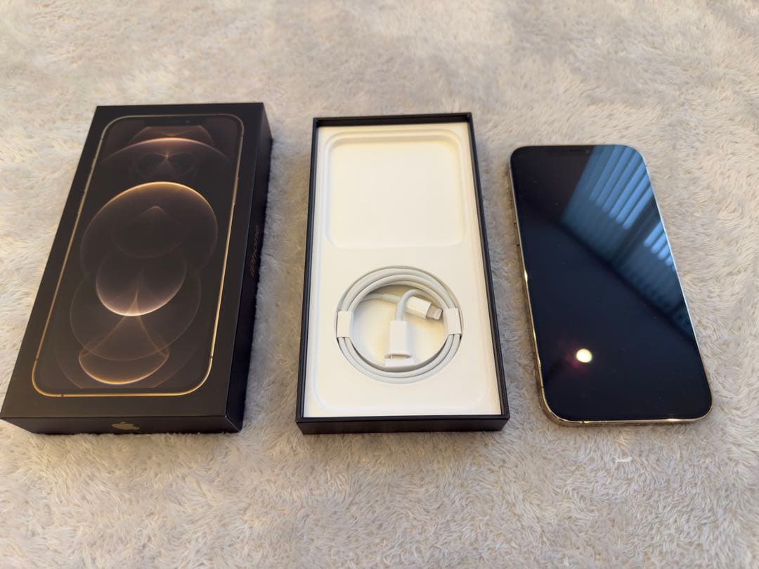 【SIMフリー/美品】iPhone 12 Pro MAX 128GB ゴールド