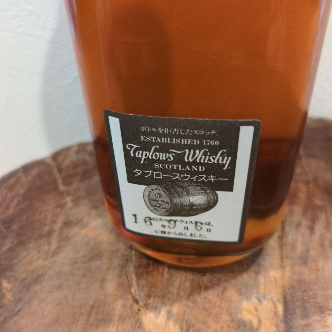 Taplows Whisky　タプローズウイスキー