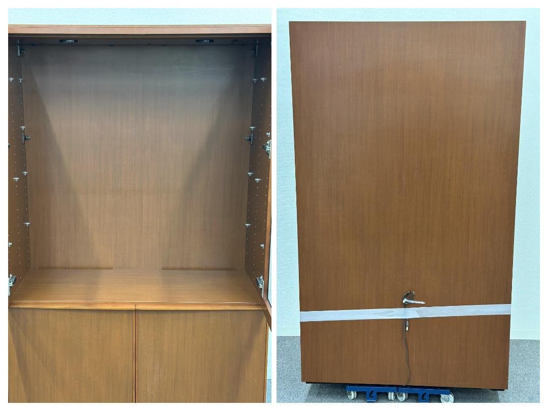 きたちゃん品■アルフレックス■コンポーザー　カップボード　照明付　収納家具