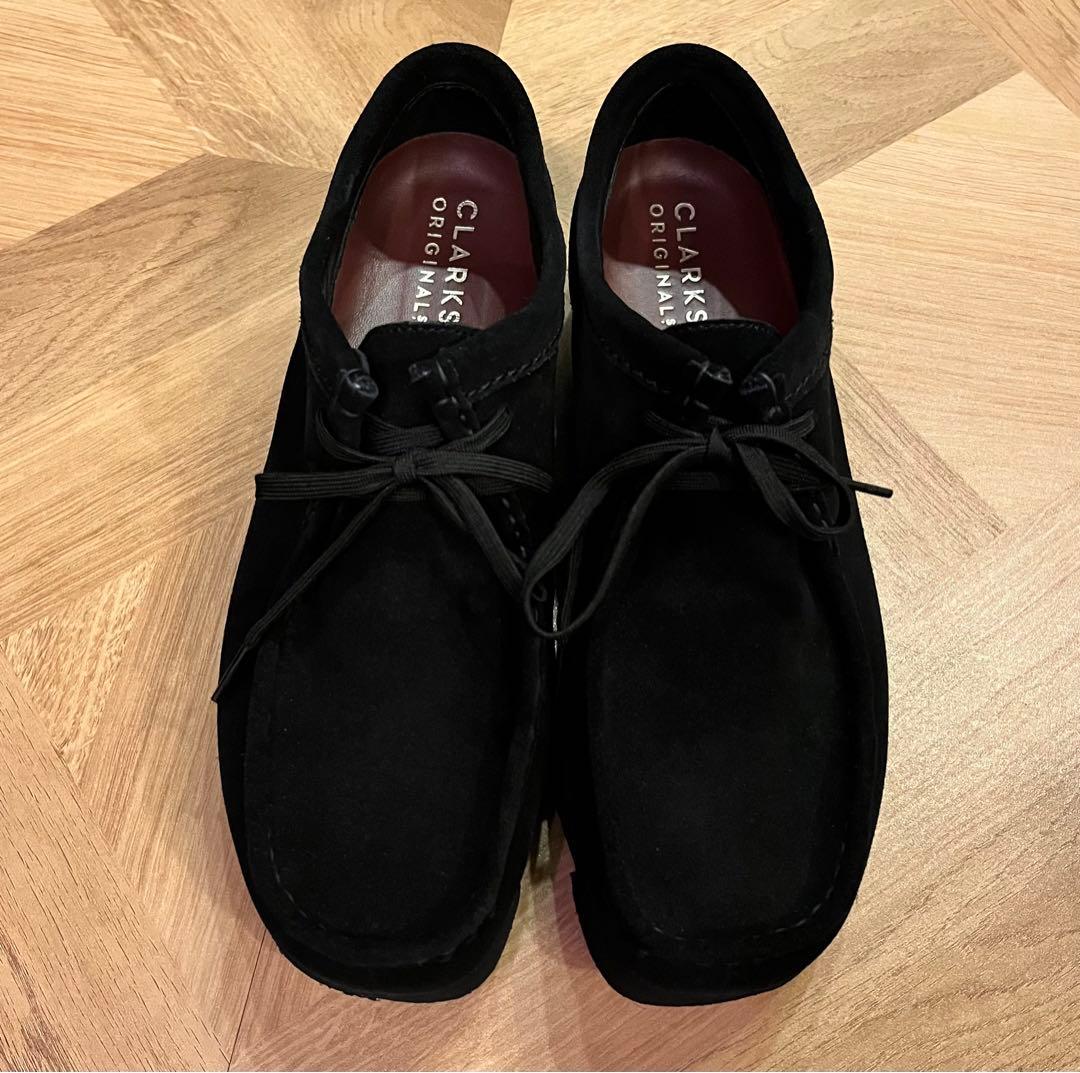 ⭐️未使用級⭐️　クラークス　ワラビー　GORE-TEX　スエード　ブラック