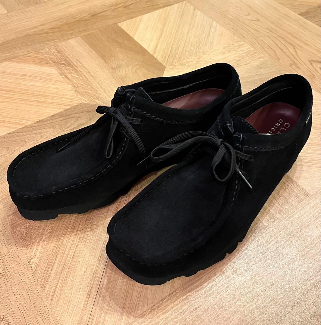 ⭐️未使用級⭐️　クラークス　ワラビー　GORE-TEX　スエード　ブラック