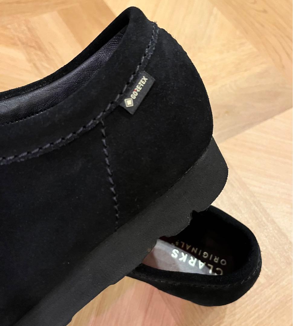 ⭐️未使用級⭐️　クラークス　ワラビー　GORE-TEX　スエード　ブラック