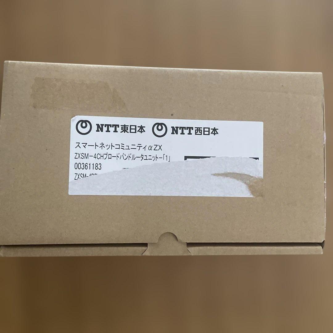 NTT ZXSM-4BRU-「1」 4CHブロードバンドルータユニット