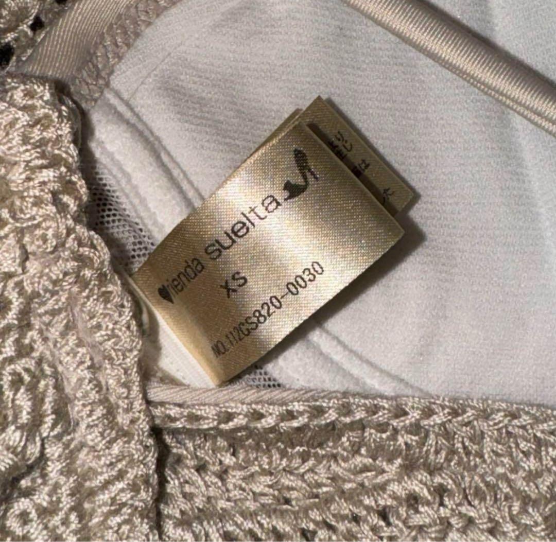 rienda 水着　Many wayオフショルクロシェバンドゥビキニ